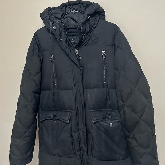 Black Vera Moda winter coat - Picture 4 of 7